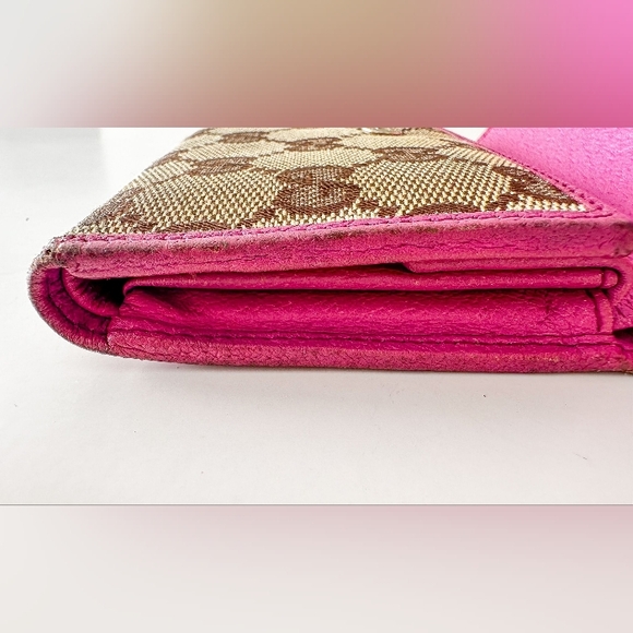 Pre-loved GUCCI Cloth wallet Very good condition - Picture 9 of 13
